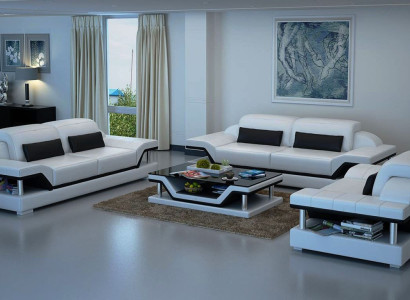 Sofagarnitur 3+2+1 Sitzer Sofa Sitz Couch Polster Garnitur Moderne Couchen Neu